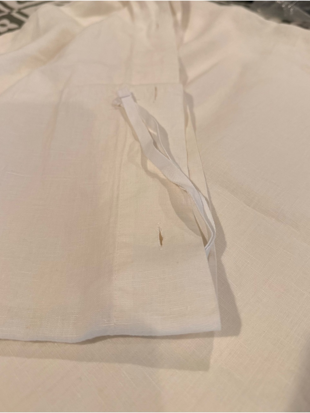 Quince Full/Queen European Linen Duvet Cover.